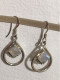 Boucles D'oreilles En Argent Massif - Earrings