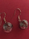 Delcampe - Boucles D'oreilles En Argent Massif - Earrings