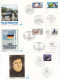 GERMANY - ALLEMAGNE - BUND - FDCs - 1983 - BLUMEN, WEISSE ROSE, FASNET, VERKEHR, UNO, LUTHER, WIELAND ... - 1981-1990