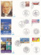 GERMANY - ALLEMAGNE - BUND - FDCs - 1988/1990 - SCHOPENHAUER, RETTUNG, UIT, DHB, NORDSEE, JUGEND, XMAS. ..... - 1981-1990