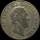 LaZooRo: Germany SAXONY ALBERTINE 1/6 Thaler 1843 G VF / XF Scarce - Silver - Taler Et Doppeltaler