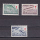 FINLAND 1955, Sc# B129-B131, Semi-Postal, Fish,  MH - Neufs