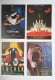 4 CARTES POSTALES Représente Affiches Anciennes De CINEMA Grand FILMS - Collections & Lots