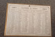 CALENDRIER De BUREAU 1897 - Format 23,5 Cm X 17 Cm - Grand Format : ...-1900