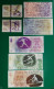 Lithuania / Complete Set Collection Olympic Banknotes 1991 / 10 + 50 Centauru / 1 + 3 + 5 + 10 + 50 Litauru UNC ++ - Lithuania