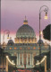 Vaticano - Storia Postale - 2001 - 800 La Cappella Sistina Restaurata (Isolato) - Cartolina - San Pietro Al Tramonto - V - Briefe U. Dokumente