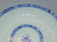 Delcampe - -BELLE ASSIETTE CREUSE PORCELAINE CHINE BLANC/BLEU Avec Cheveux & 1 éclat ASIE    E - Sonstige & Ohne Zuordnung