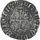 France, Charles VI, Blanc Guénar, 1411-1420, La Rochelle, 4th Emission, Billon - 1380-1422 Karl VI. Der Vielgeliebte