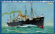 Schiff Dampfschiff Baden Hamburg-Amerika Linie II (Ecken Abgestossen) Bateaux Bateaux - War 1914-18