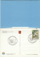 SERIE 3 INTERI POSTALI VATICANO FDC GENOVA 92 (MX489 - Ganzsachen