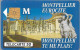 CARTE-PRIVEE-50U-GemA-D325-MONTPELLIER-EUROCITE-R° Glacé-Utilisé-TBE/LUXE - Ad Uso Privato