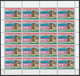 Delcampe - Europa Cept - 2005 - Tchad, Chad - 8.Complete Sheetlet Of 20 Set - (perf.) ** MNH - 2005