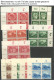 SAMMLUNGEN VB , 1938-45, Sammlung Von 112 Verschiedenen Eckrandviererblocks, Bei Einigen Werten Falzreste Im Rand, Marke - Other & Unclassified