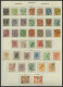 SAMMLUNGEN, LOTS , O, 1862-1918, Interessante Alte Teilsammlung, Mi.Nr. 36-250 Ziemlich Komplett Mit Mi.Nr. 146-53, 160, - Autres & Non Classés