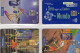 Sortiment 4x TK O Telecartes 12€ Lotto Sammlung Telefon-Karten Portugal Telecom Topics TC Phonecards Of Telecomcards - Collections