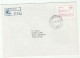 1987 Registered SOUTH AFRICA  R 00.79 FRAMA ATM Label  Stamps COVER  Bloemfontein To Pretoria - Lettres & Documents