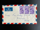 SINGAPORE 1949 AIR MAIL LETTER TO MAKASSAR 21-01-1949 - Singapur (...-1959)