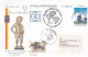 BALLONKOERIER N° 0274 Groeten Uit Geraardsbergen Manneken-pis 2002 ( Envoie +grand Format ) - Storia Postale