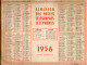 S 2  -  698-699  -  CALENDRIER  (03 )  -      Almanach Des Postes Télégraphes Téléphones  - - Grand Format : 1941-60