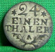 MONNAIE ETATS ALLEMANDS  ROYAUME DE PRUSSE . 1⁄24 Thaler - Friedrich II. 24 EINEN THALER 1783  OLD GERMAN COIN - Taler & Doppeltaler