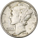 États-Unis, Dime, Mercury Dime, 1945, U.S. Mint, Argent, TTB, KM:140 - 1916-1945: Mercury