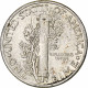 États-Unis, Dime, Mercury Dime, 1945, U.S. Mint, Argent, TTB, KM:140 - 1916-1945: Mercury