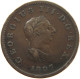 GREAT BRITAIN HALFPENNY 1807 GEORGE III. #s082 0063 - B. 1/2 Penny