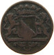 NETHERLANDS DUIT 1766 UTRECHT #s084 0423 - Provincial Coinage