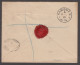 1895 Envelope Sent Registered To Germany With 1881 1d Lilac Die II And 1887 6d Jubilee With "J.H.S. / & Co" Perfins - Briefe U. Dokumente