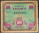 10 FRANCS - ** VERSO FRANCE - SERIE DE 1944 - N° 64358472 - Billet Du Débarquement ** - 1945 Verso France