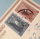 SMYRNA FIRST EXHIBITION 1927 OVPT (Mi.858-859) RARE USAGE On Turkey Postal Stationery>Denmark (cover - Covers & Documents