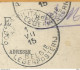 Op 412: S.M. : _ PMB _ BLP 1 VII 15 > * LEYSELE * 4 VII __ [1915]: Sterstempel / Pk: ANVERS Bombardé... Baselique 1914 - Zona No Ocupada