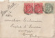 LETTERA REGNO UNITO 1902 1+1+0,5 TIMBRO DOUNE  ARRIVO VARAZZE Genova (ZP2759 - Storia Postale