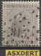 N° 17  LP 315 Roulers - 1865-1866 Profilo Sinistro