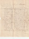 1842 - Lettre Pliée De 2 Pages De CHAGNY, Saône Et Loire Vers AUTUN, Grand Cachet - Facteur Boîtier B Et Décime Rural - 1801-1848: Voorlopers XIX