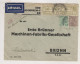 INDIA, BOMBAY 1932 Nice Airmail  Cover To Czechoslovakia - 1911-35 King George V