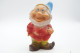 PIEPER POUET SQUEAKY:  DWARF DWERG NAIN - 1960's - L=13 - WALT DISNEY PRODUCTIONS - Rubber - Vinyl - Smurfen