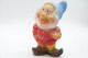 PIEPER POUET SQUEAKY:  DWARF DWERG NAIN - 1960's - L=13 - WALT DISNEY PRODUCTIONS - Rubber - Vinyl - Schlümpfe