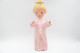 PIEPER POUET SQUEAKY: UNKNOWN KID GIRL - L=19 - Rubber - Vinyl -1950's - Schlümpfe