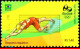 Ref. BR-OLYM-E09 BRAZIL 2015 - OLYMPIC GAMES, RIO 2016,AQUATICS, SWIMMING, 1ST & 4TH SHEET, MNH, SPORTS 3V - Sommer 2016: Rio De Janeiro