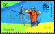 Ref. BR-OLYM-E04 BRAZIL 2015 - OLYMPIC GAMES, RIO 2016,ARCHERY, STAMPS OF 1ST AND 4TH SHEET,MNH, SPORTS 3V - Zomer 2016: Rio De Janeiro