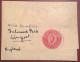 Ireland 1924 Rare Used 1pg Red Postal Stationery Wrapper To Liverpool (Irland Michel S1 - Postwaardestukken