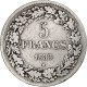 Belgique, Leopold I, 5 Francs, 5 Frank, 1833, Argent, TB, KM:3.1 - 5 Frank