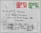 LUXEMBOURG -1953 AIRMAIL To BRAZIL - 2F & 9F Royal Marriage To Sao Paulo - Briefe U. Dokumente