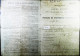 1957 REVENUE / MARCHE CONSOLARI ITALIA Su Documento Foglio Congedo - S6135 - Fiscale Zegels