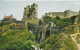 THE CASTLE, SCARBOROUGH, YORKSHIRE, ENGLAND. USED POSTCARD   Hold 11 - Scarborough