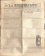 Quotidien - Le Journal La République De L'Isère Et Du Sud-Est, N° 273 Septembre 1926 (Politique, Infos Diverses..) - Informaciones Generales