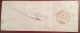 „24“ BRUXELLES 1849 Épaulettes 20c Nr.2 TTB Sur Lettre 1850>Tournay  (Belgique Belgium Cover - 1849 Epaulettes