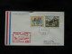 Lettre Premier Vol First Flight Cover Wien Los Angeles Boeing 737 Lauda Air Lufthansa 1993 - Premiers Vols