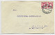 ROMANIA 3 LEI X2 SURCHARGE 8 IUNE 1930 LETTRE COVER RECITA 1930 CARAS TO FRANCE - Briefe U. Dokumente